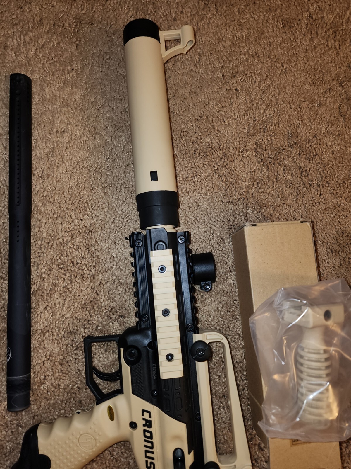 Pre-Owned Tippmann Cronus Paintball Loadout [All Items Included]