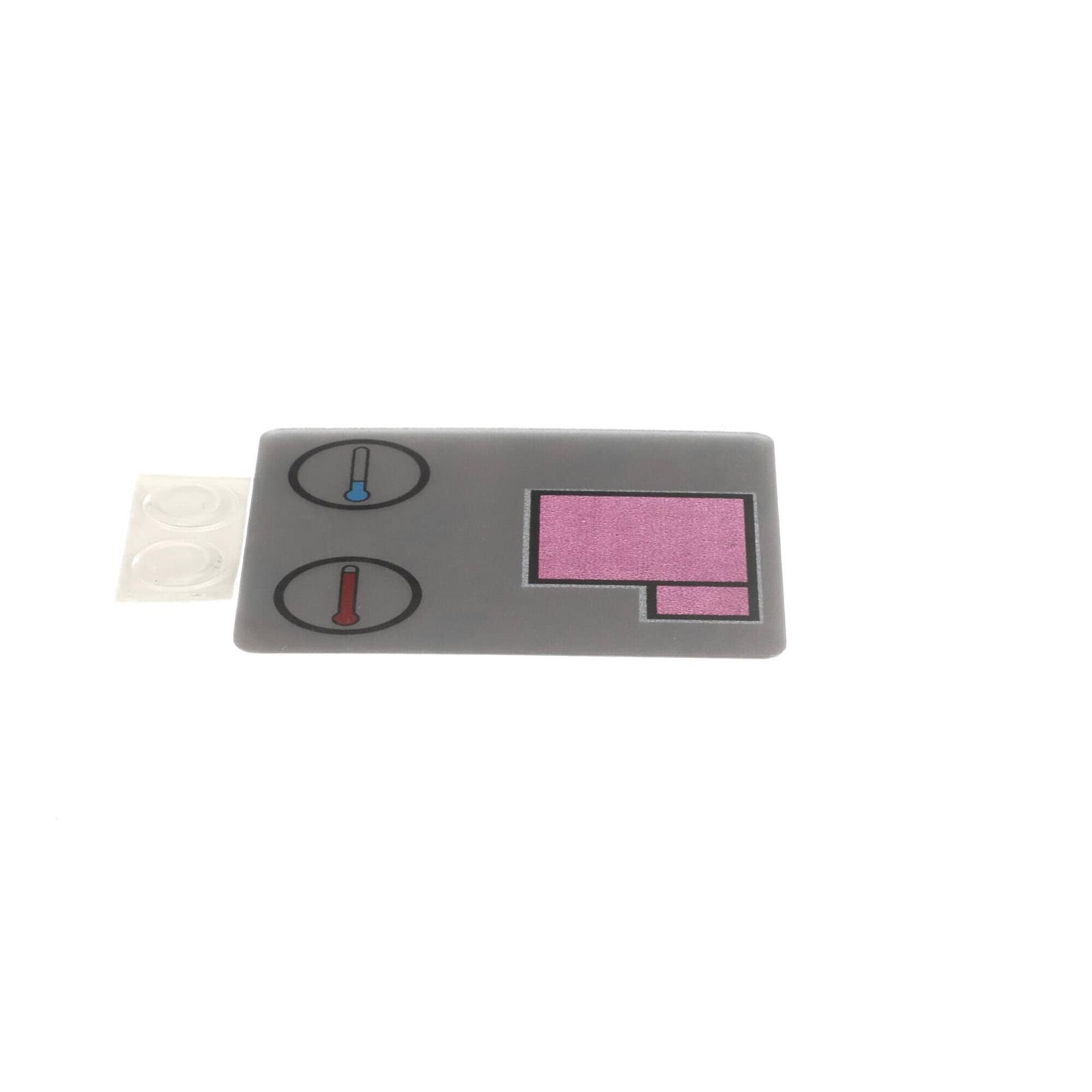 REF CONTROL OVERLAY & 2 BUMPER M-06-174-SP - Genuine OEM Replacement Part