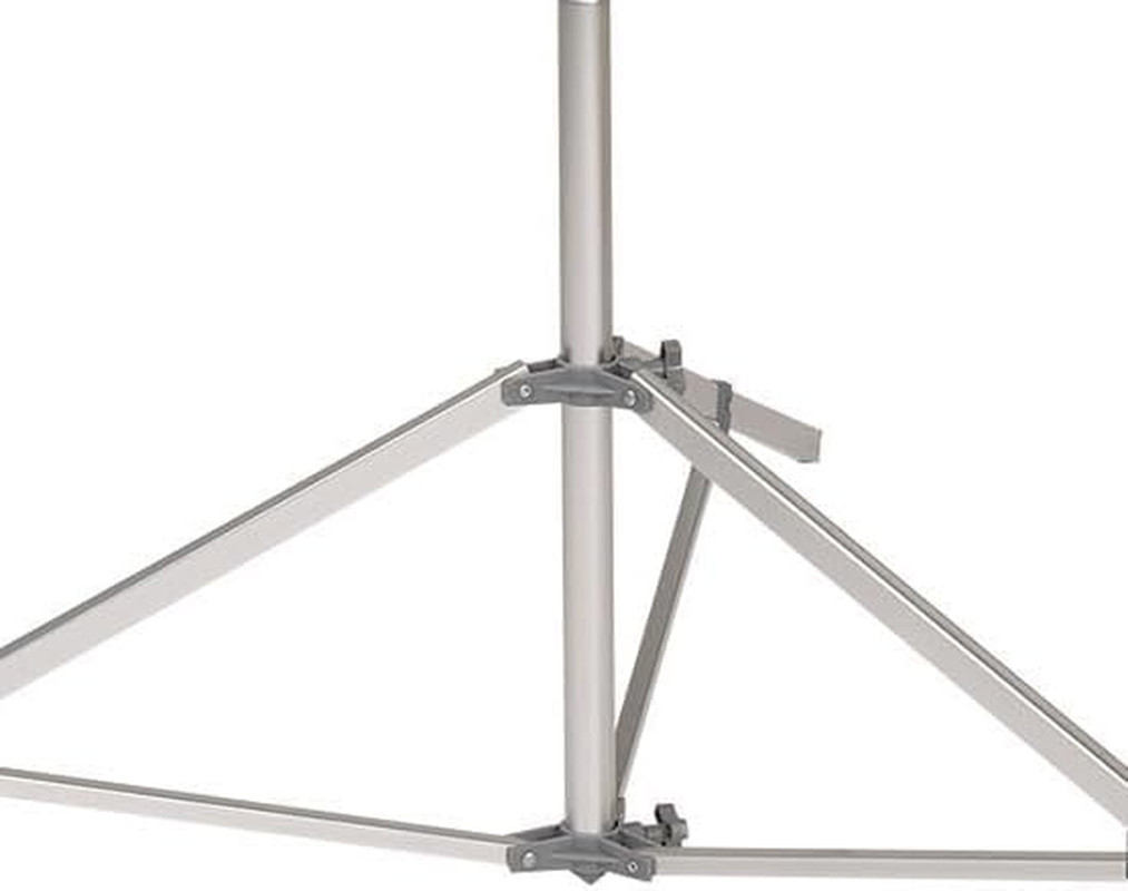 Portable Umbrella Clothesline, 64 Ft of Hanging Space, Pre-Strung with Stable Ba