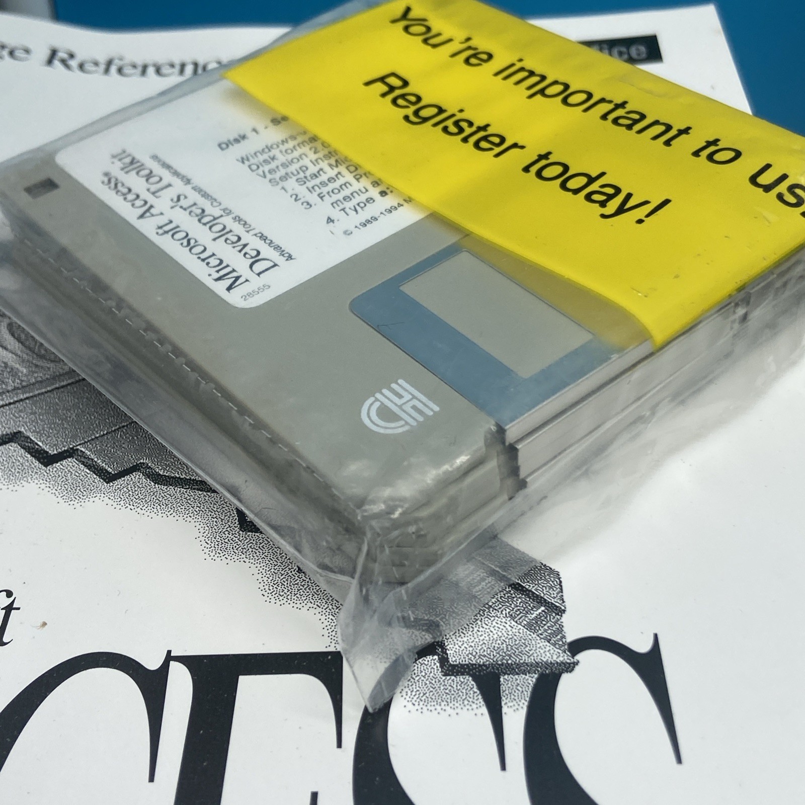 MS Access 2.0 Developer's Toolkit Win 3.1 - Manuals & SEALED Floppy Disks