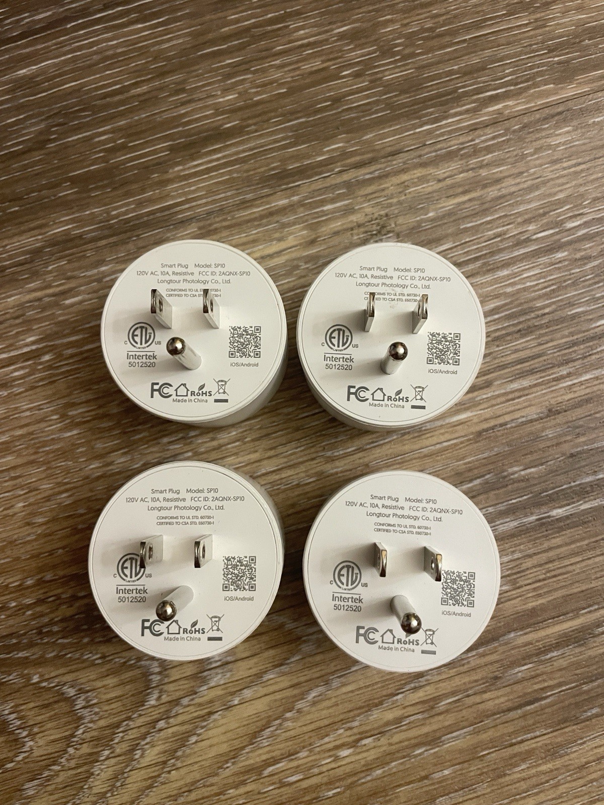 4 Pack TECKIN SP10 Mini Smart Outlet Plug Smartplug Wi-Fi Socket w/ App Control