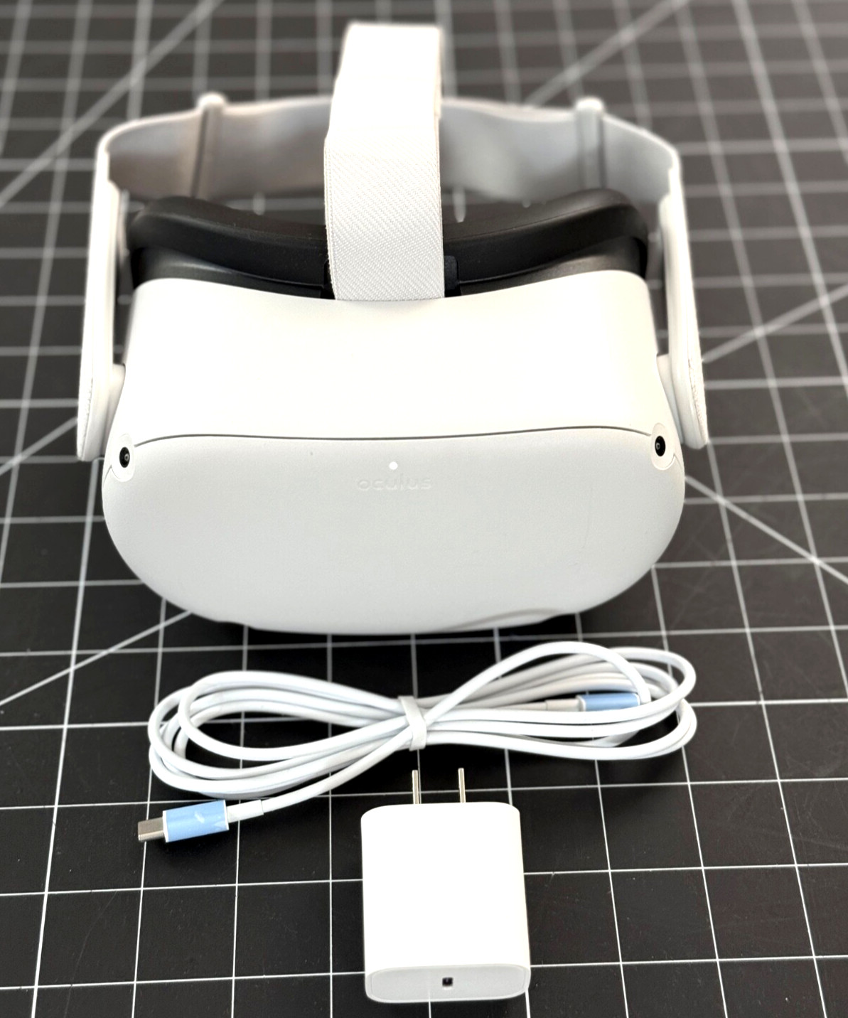 Excellent Working 256GB Meta Oculus Quest 2 Headset Only Plug @ Play replacement