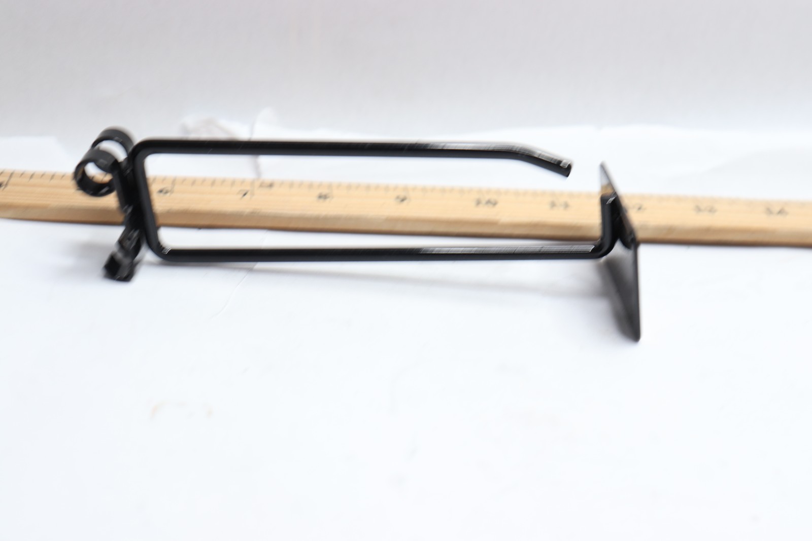 Shelf Peg with Price Plate Black 5"
