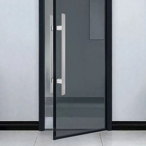 Stainless Steel H-Shaped Double-Sided Pull Handle for Doors