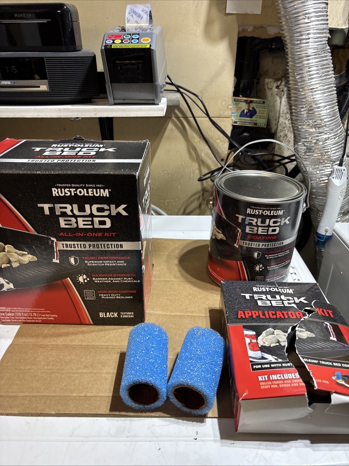 382628 Truck Bed Coating All In One Kit Rust-Oleum Easy Apply Trusted NEW