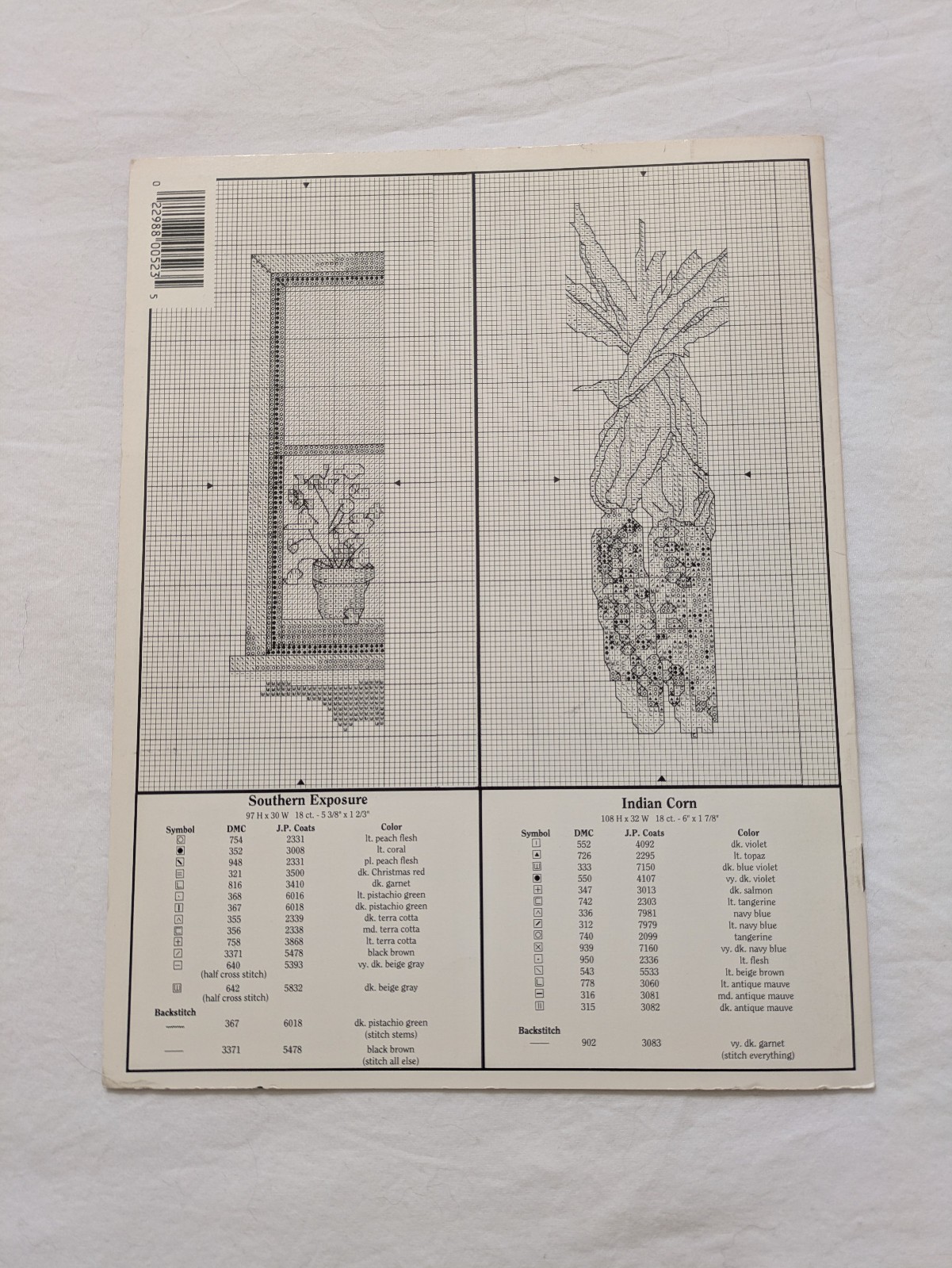 Assorted Cross Stitch Patterns (Pick &Choose) Flowers Plants Cats Nature Bugs