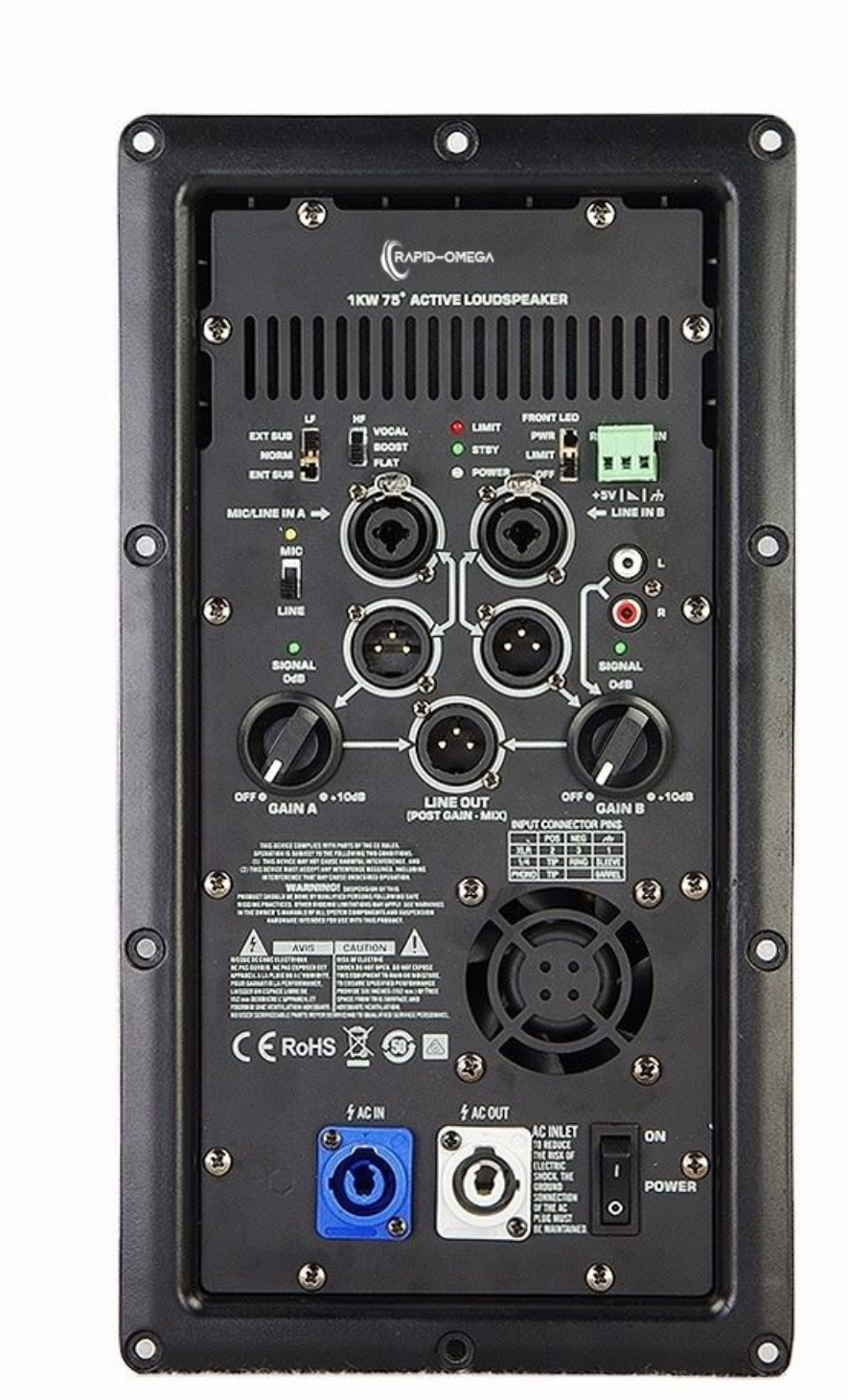 Replacement Amplifier K Series Module for QSC K8,K10,K12 Powered Speaker