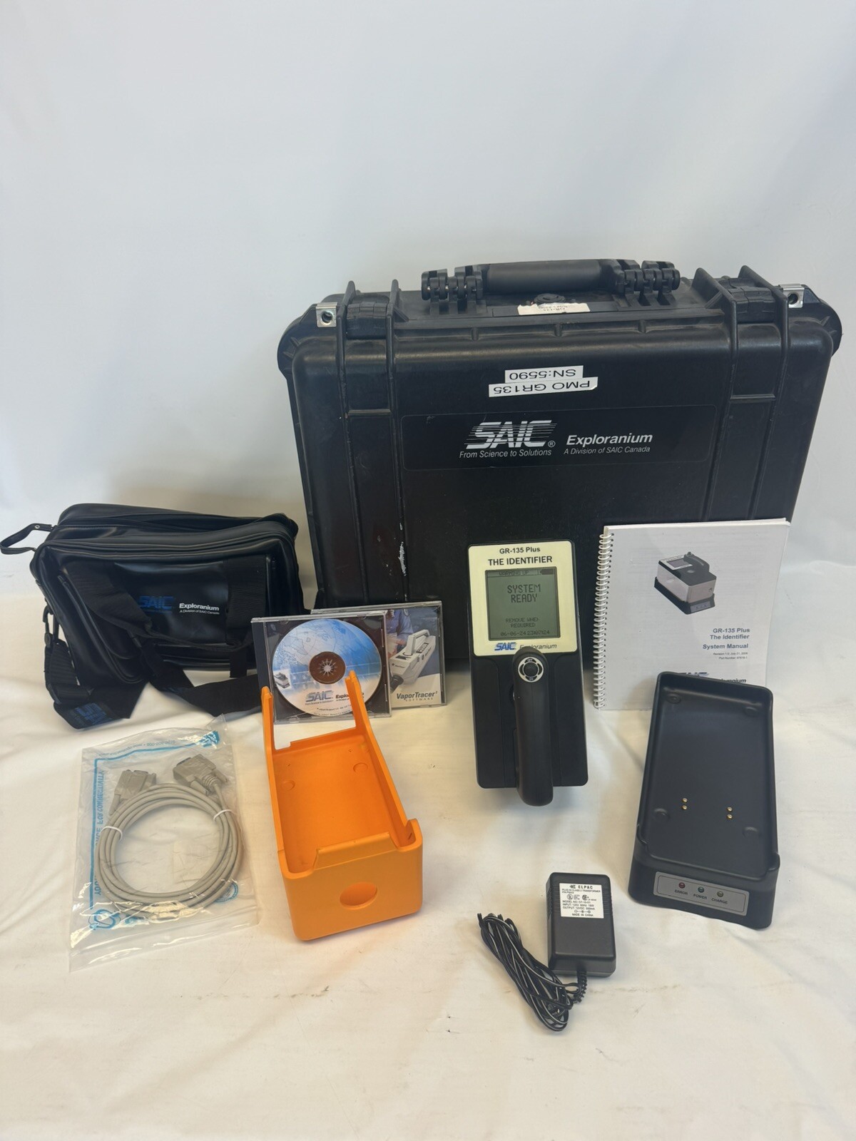 SAIC Exploranium GR-135 Plus The Identifier RID GR-135HD -Please Read-