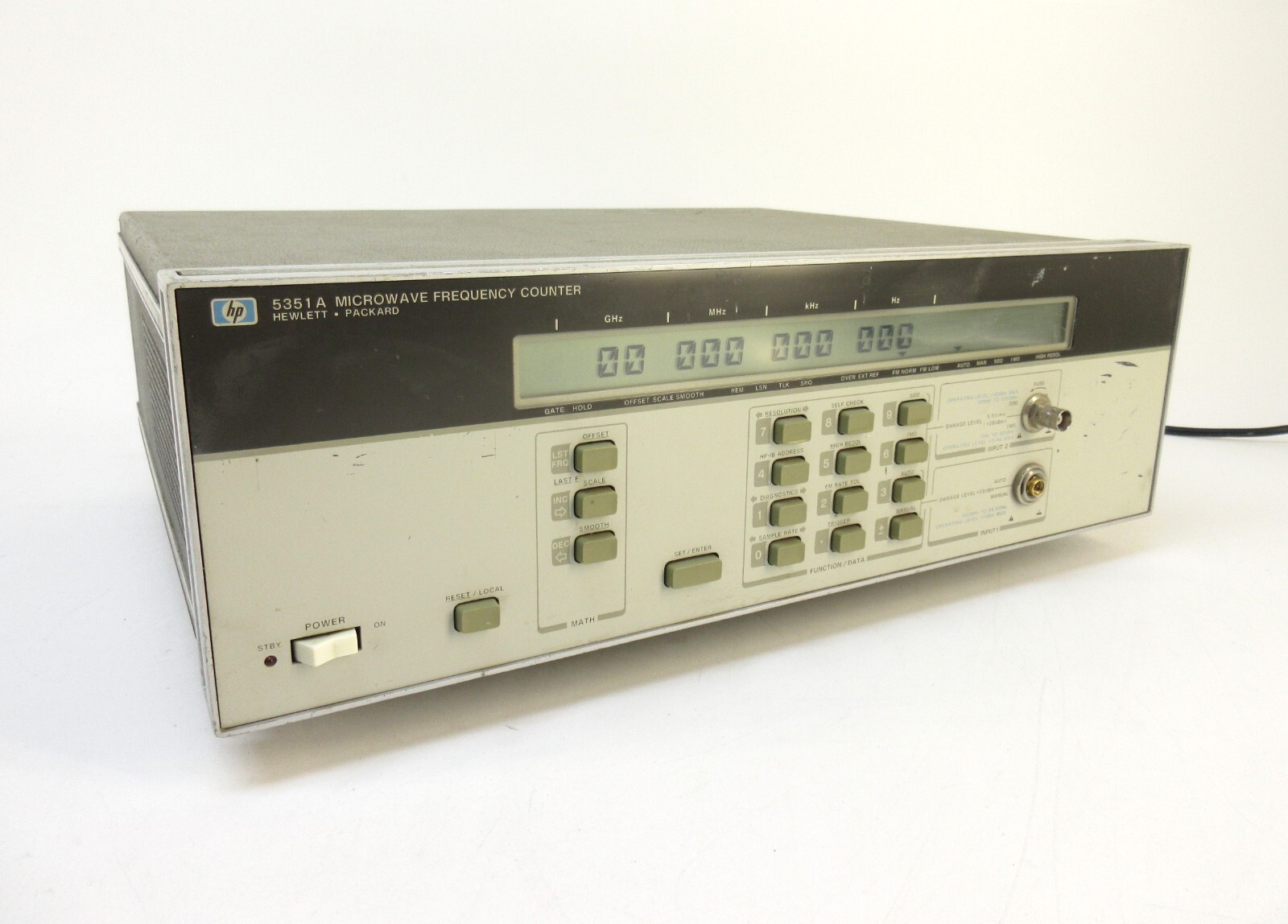HP - Agilent - Keysight 5351A Microwave Frequency Counter Opt 006