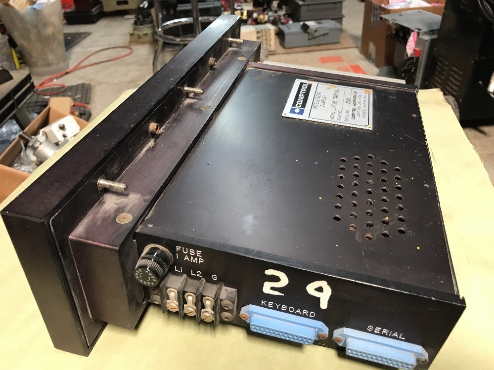 COMPTROL INTELLIGENT DISPLAY COMP 7220-001 Model 7604 Clean Operating Condition