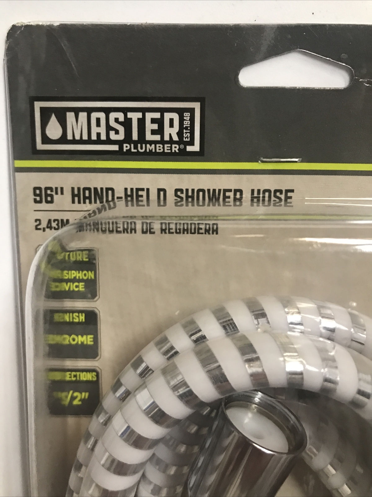 Master Plumber 96” Hand Held Shower Hose 543183