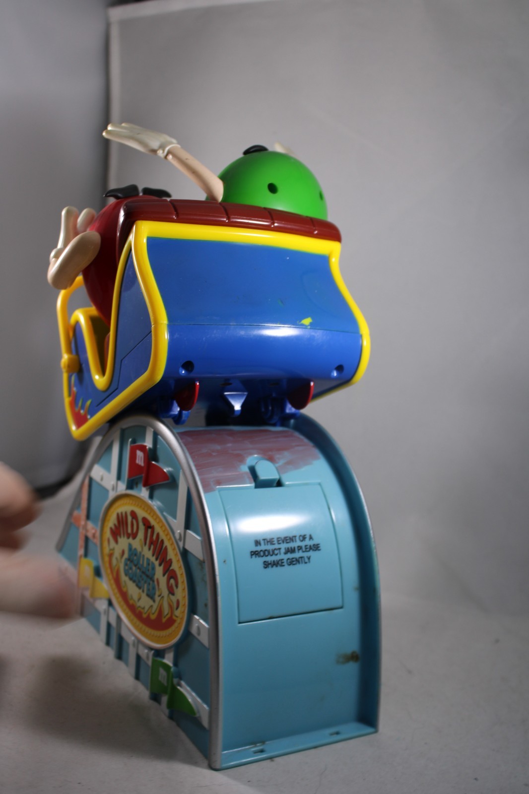 M&M's Wild Thing Roller Coaster Candy Dispenser, Multicolor Candy & Nuts Theme