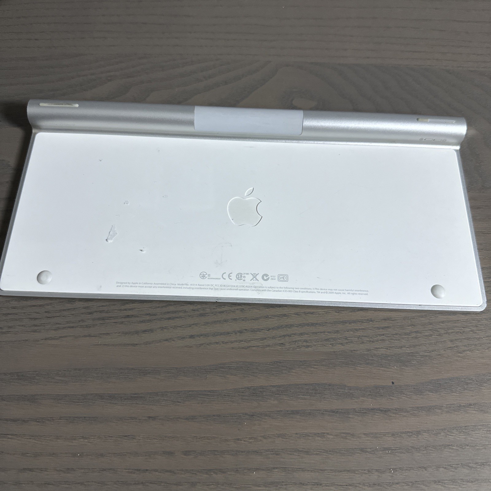 GENUINE Apple Wireless Bluetooth Keyboard A1314 Mac Aluminium *TESTED.