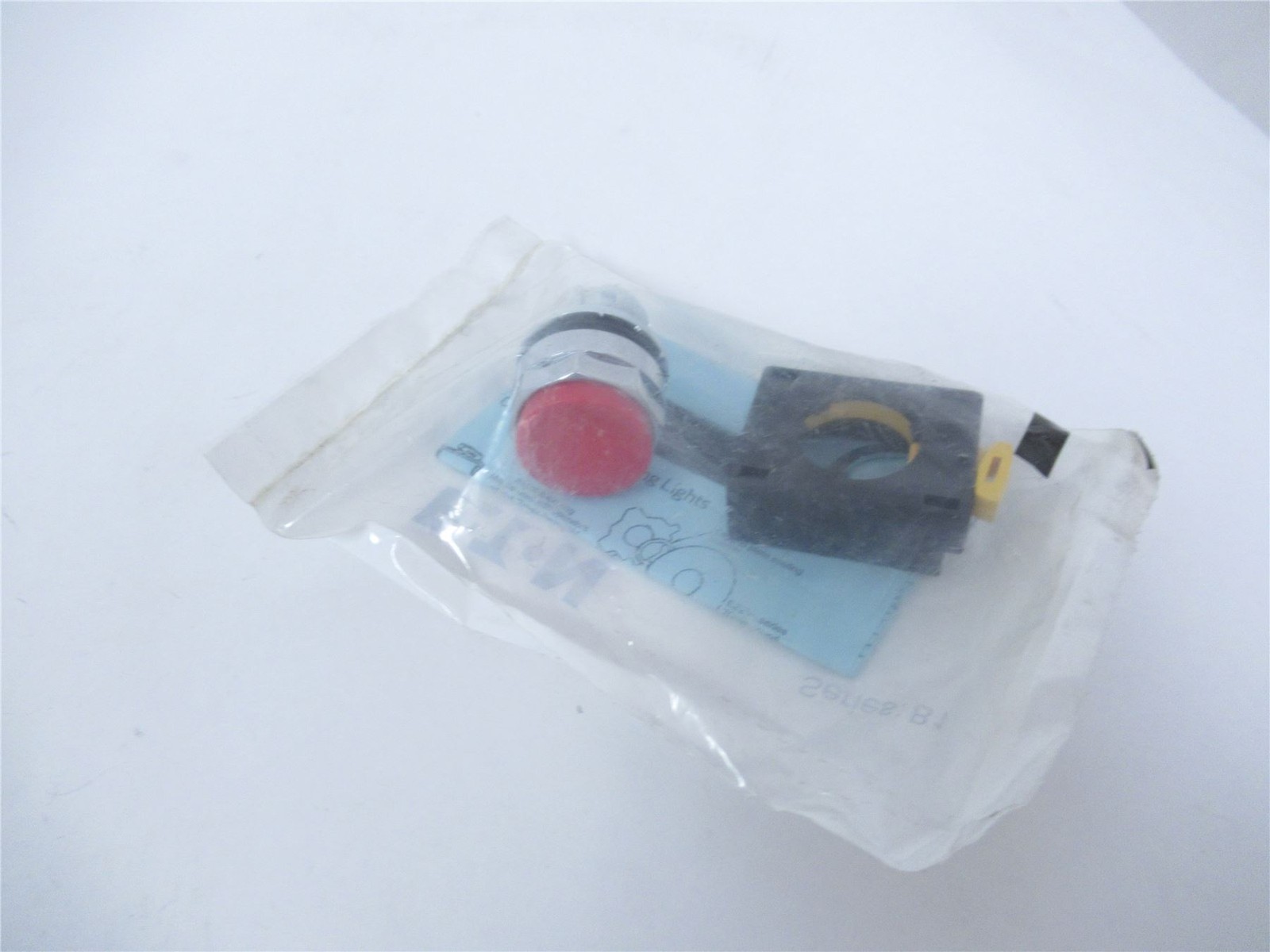 240381 New In Box; Eaton EM22E2 Pushbutton - 25 MM Red; Extended Button