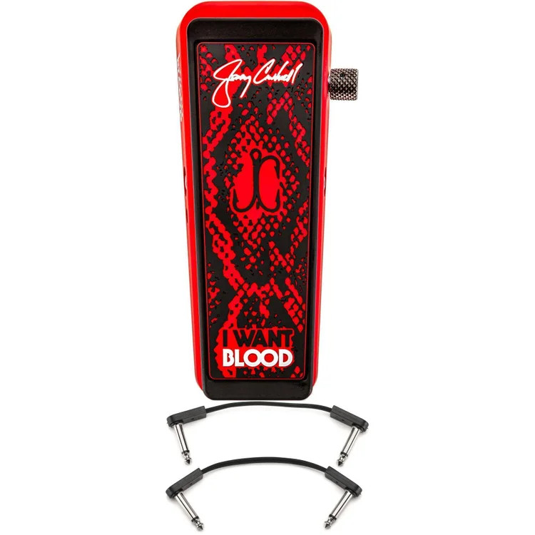 Dunlop JC95IWB Jerry Cantrell I Want Blood Cry Baby Wah Pedal with EBS Flat