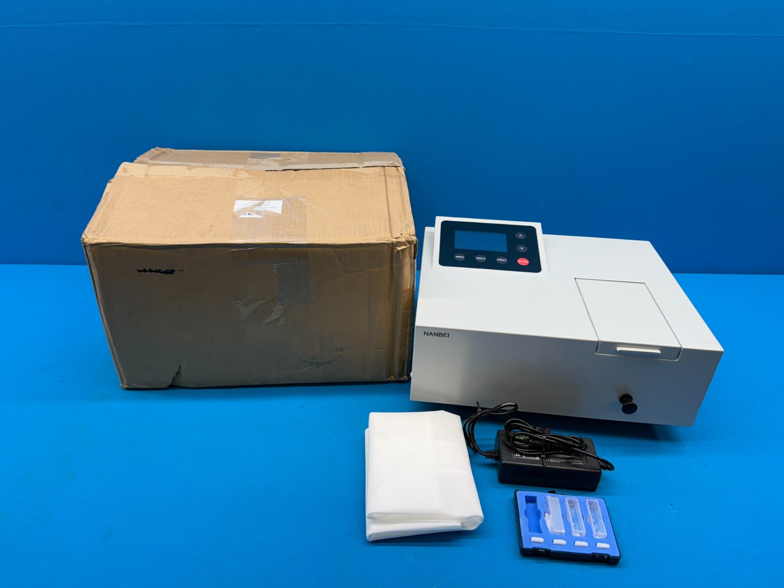NANBEI NV-T1C 90-240V 50-60Hz Visible Portable LCD Digital Spectrophotometer
