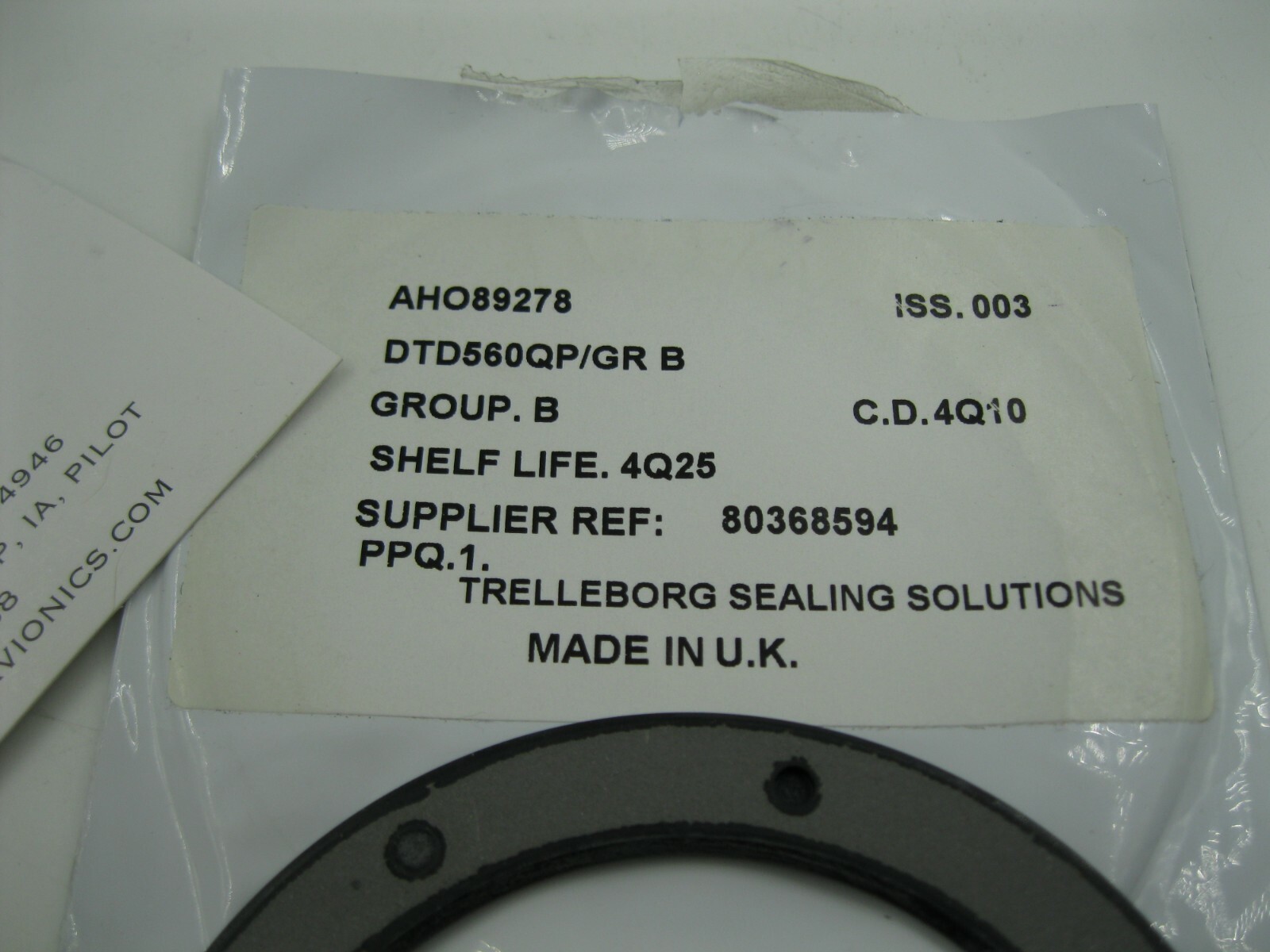 Trelleborg Sealing Solutions Seal AHO89278