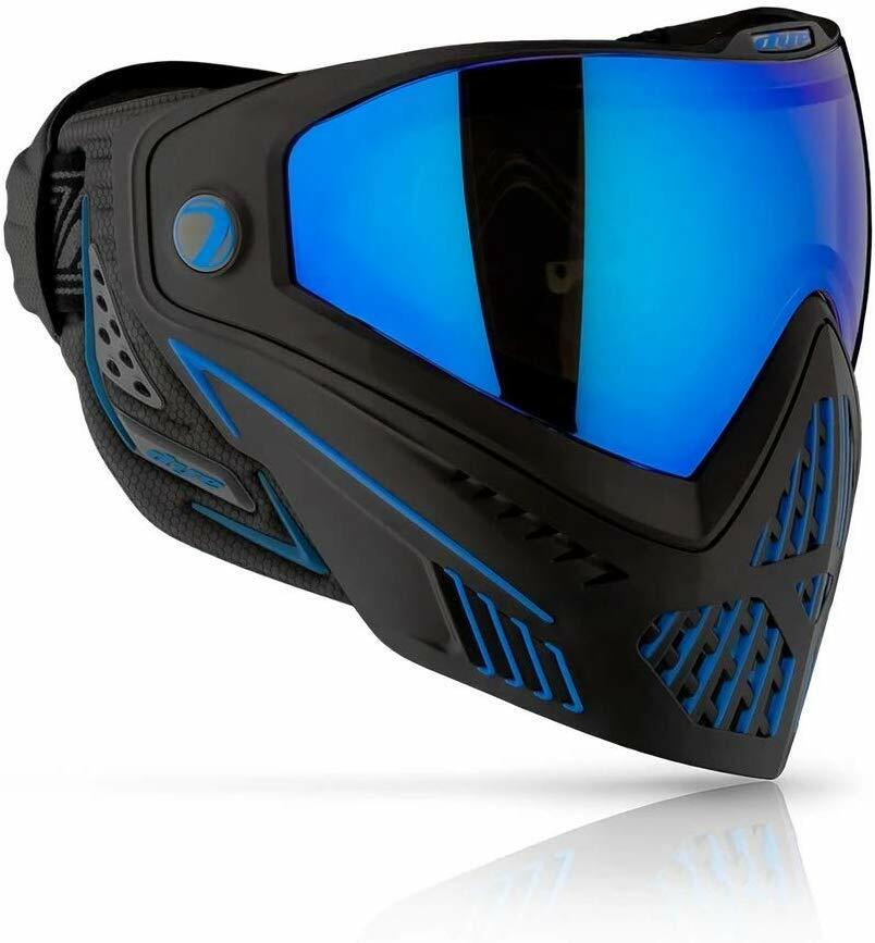DYE I5 Paintball Goggle Protective Gear Mask Storm Blue Black NEW