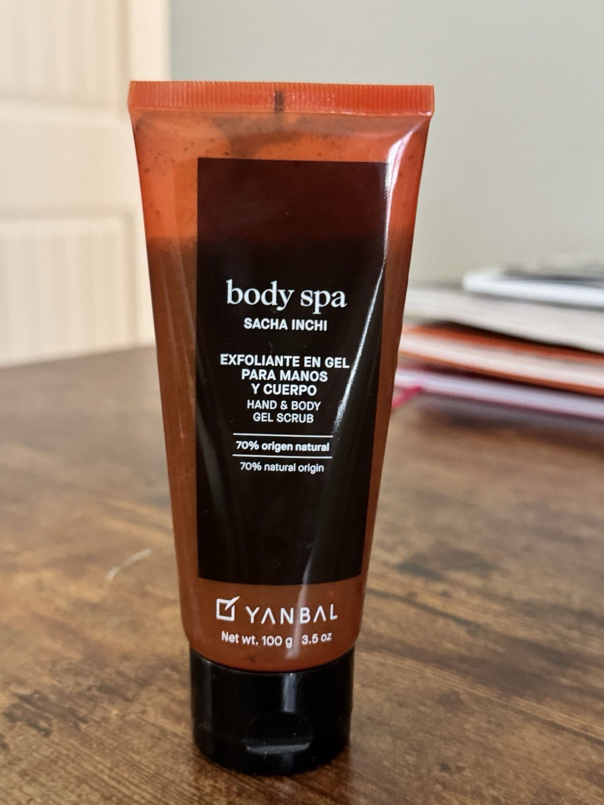 Yanbal Body Spa Sacha Inchi Exfoliante Gel 100ml para el cuerpo