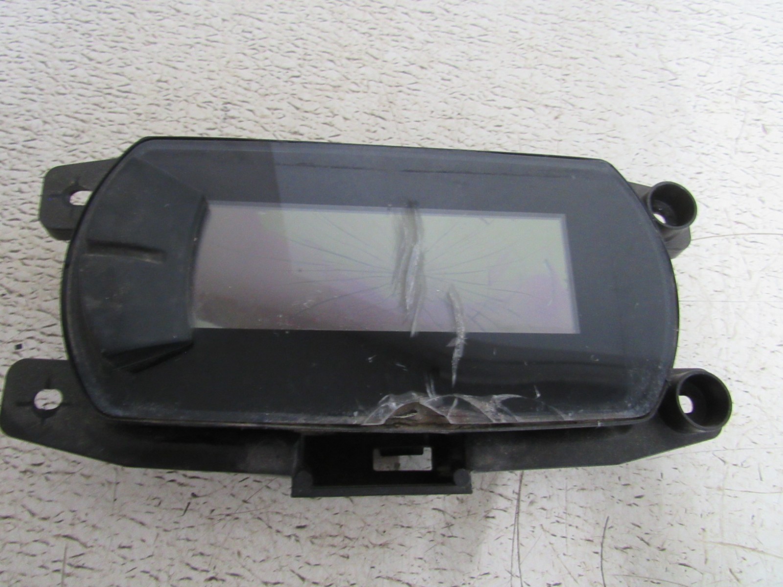 23 LYNX SHREDDER DS 850 TURBO GAUGE CLUSTER TACH SPEEDO METER 2244 MILES #0157