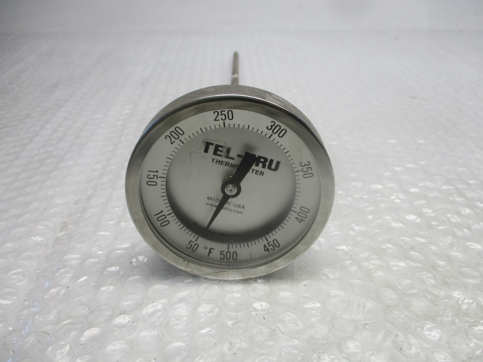 TEL-TRU 34101264AKKDAAA THERMOMETER 3" NSNP