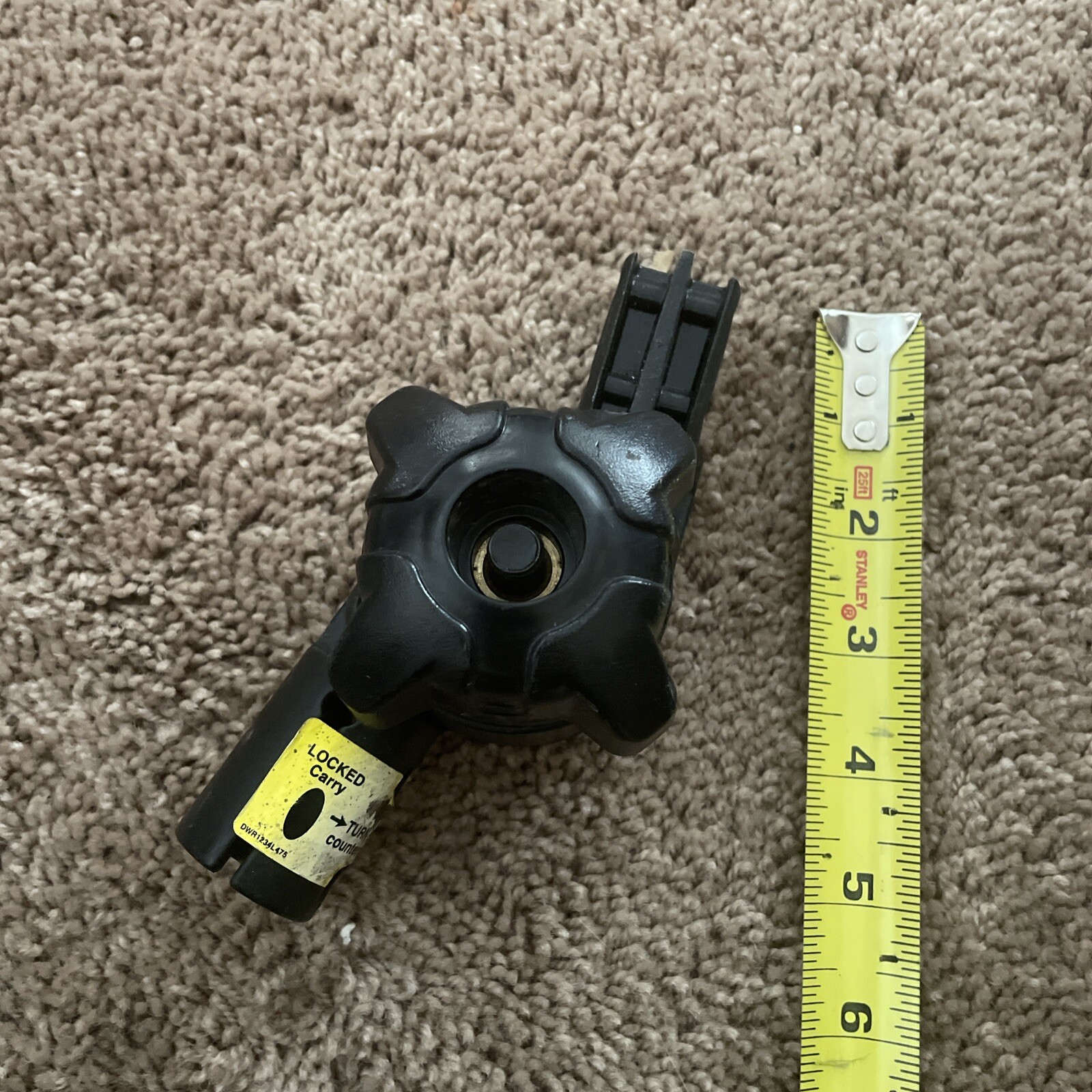 Handlebar Lock Positioner For A Pride Mobility MY33