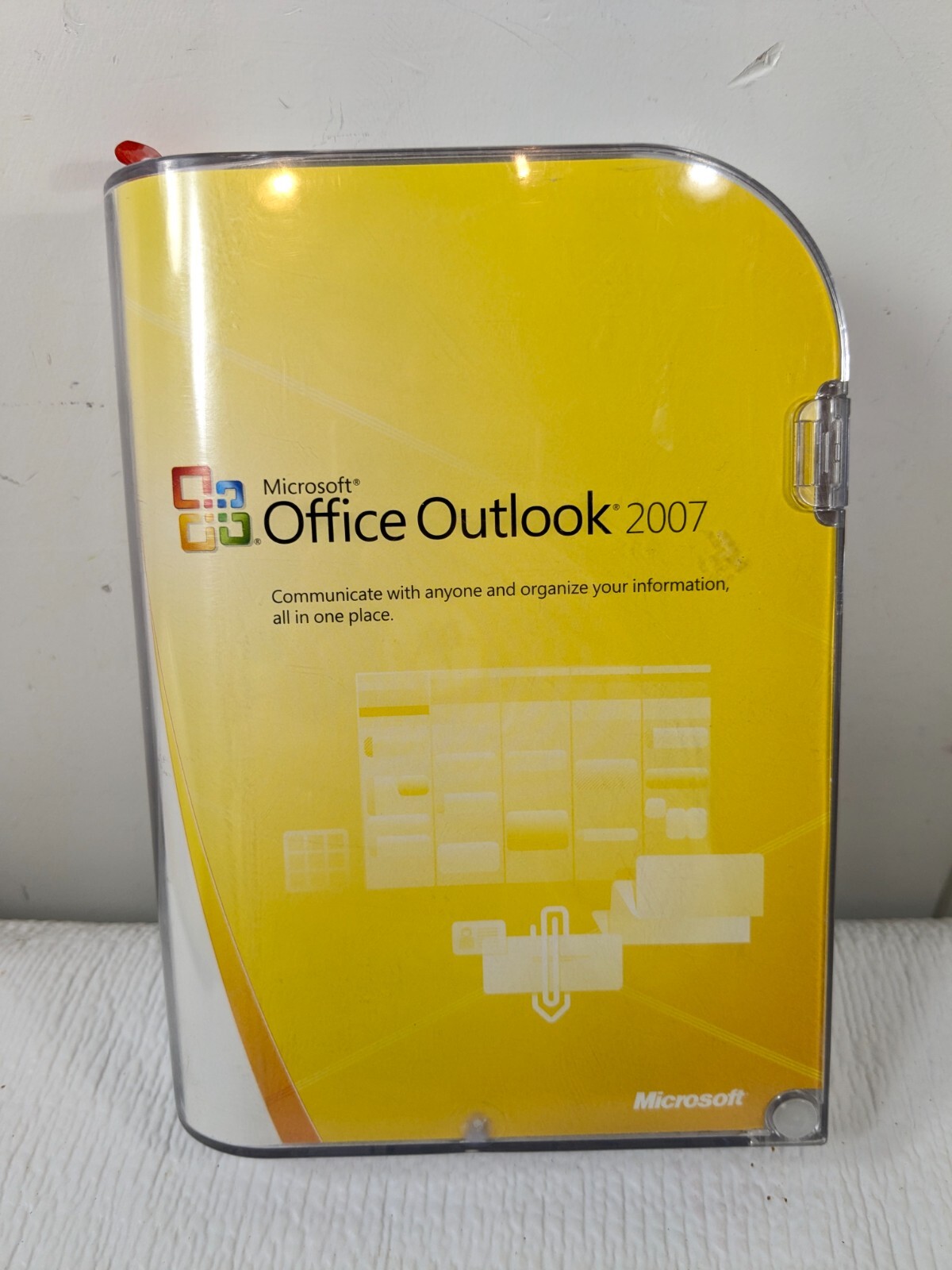 Microsoft Office Outlook 2007 w/ product key software CD-ROM Windows PC software