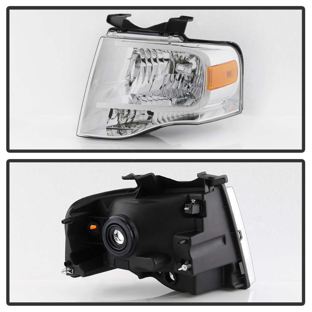 For 2007-2014 Ford Expedition Headlights Left+Right 07-14 Replacement Headlamps