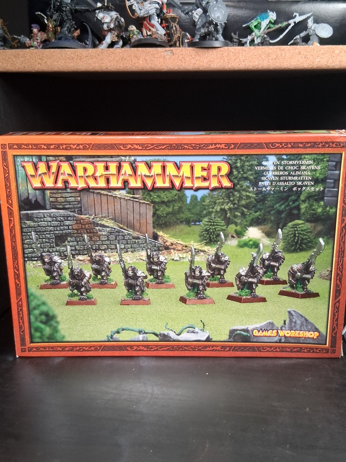 Oop Metal Skaven Stormvermin Warhammer Fantasy Age Of Sigmar