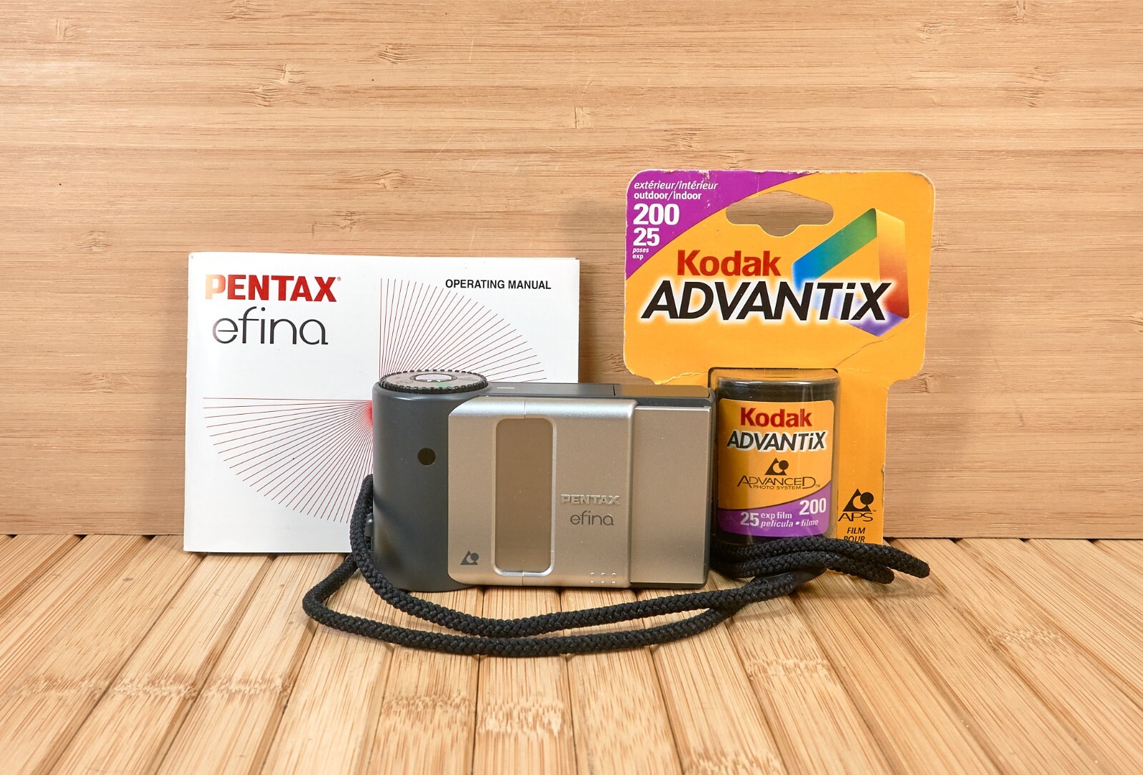 Pentax Efina PQI-IX Point & Shoot APS Film Camera