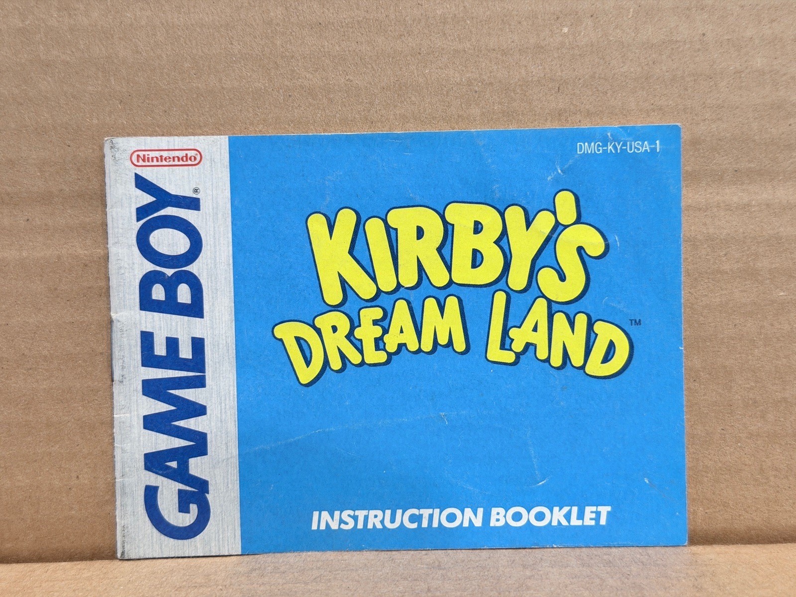 Kirbys Dream Land Nintendo Game Boy  Game Manual Booklet Only No Game