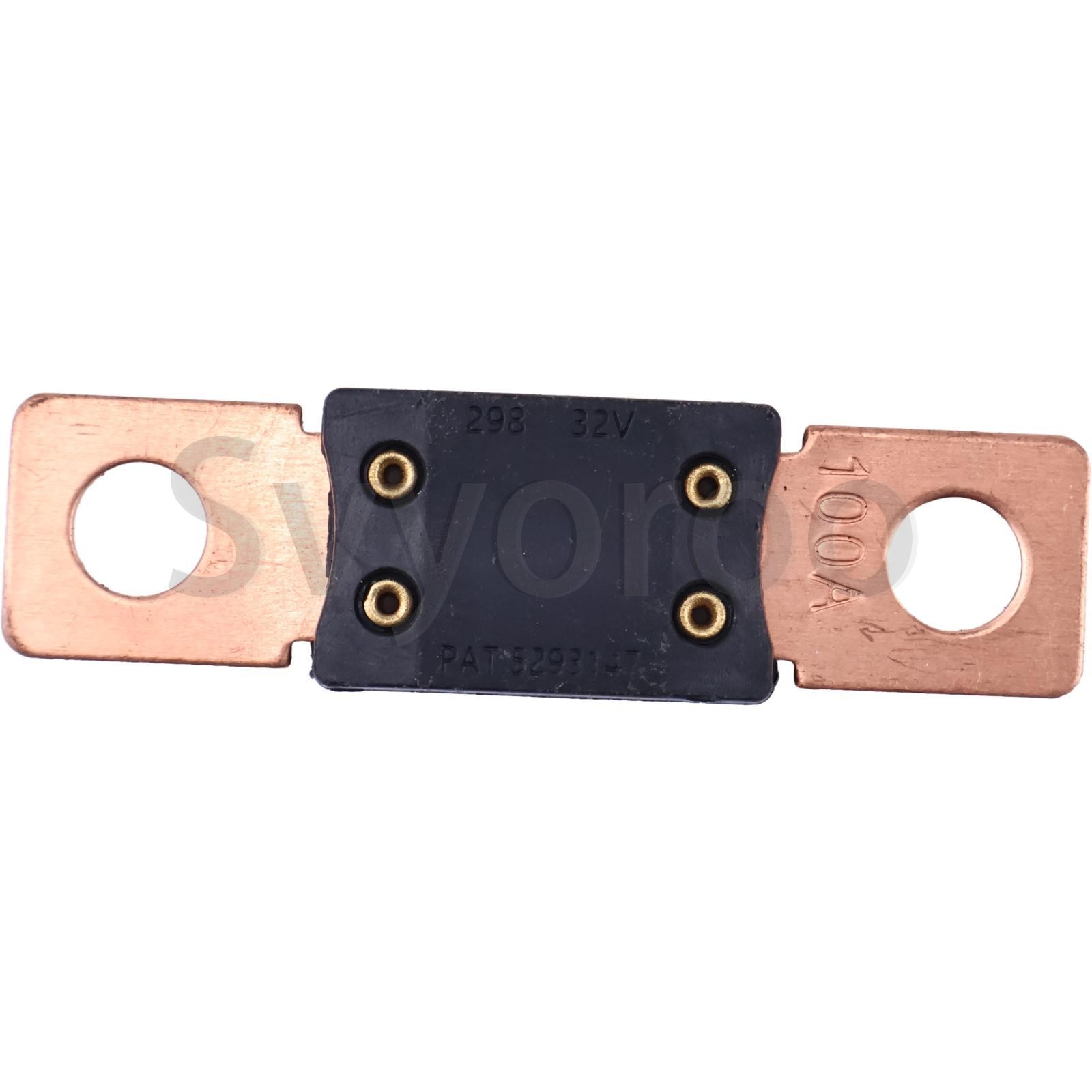 100A Fuse 6675155 For Bobcat 751 753 763 773 863 873 883 963 S130 S185 S205