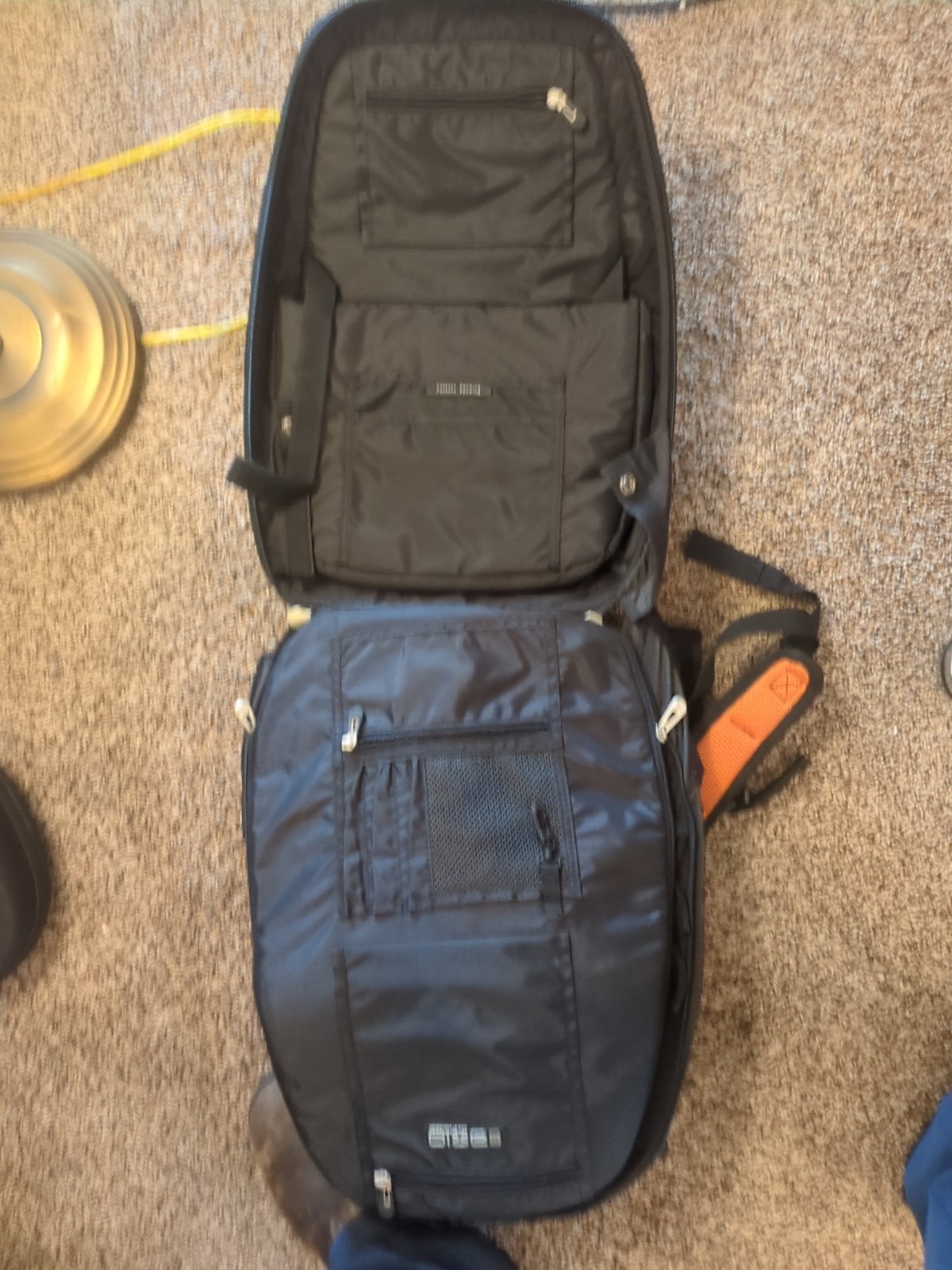 Harodesign Axio Softshell Motorcycle 17" Laptop Backpack