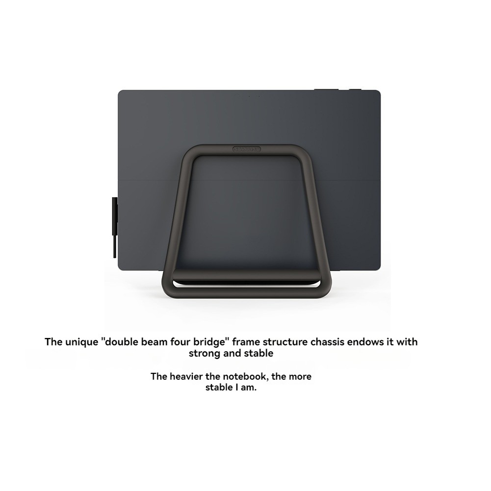 Adjustable Vertical Laptop Stand - Notebook & Tablet Holder Vertical7433