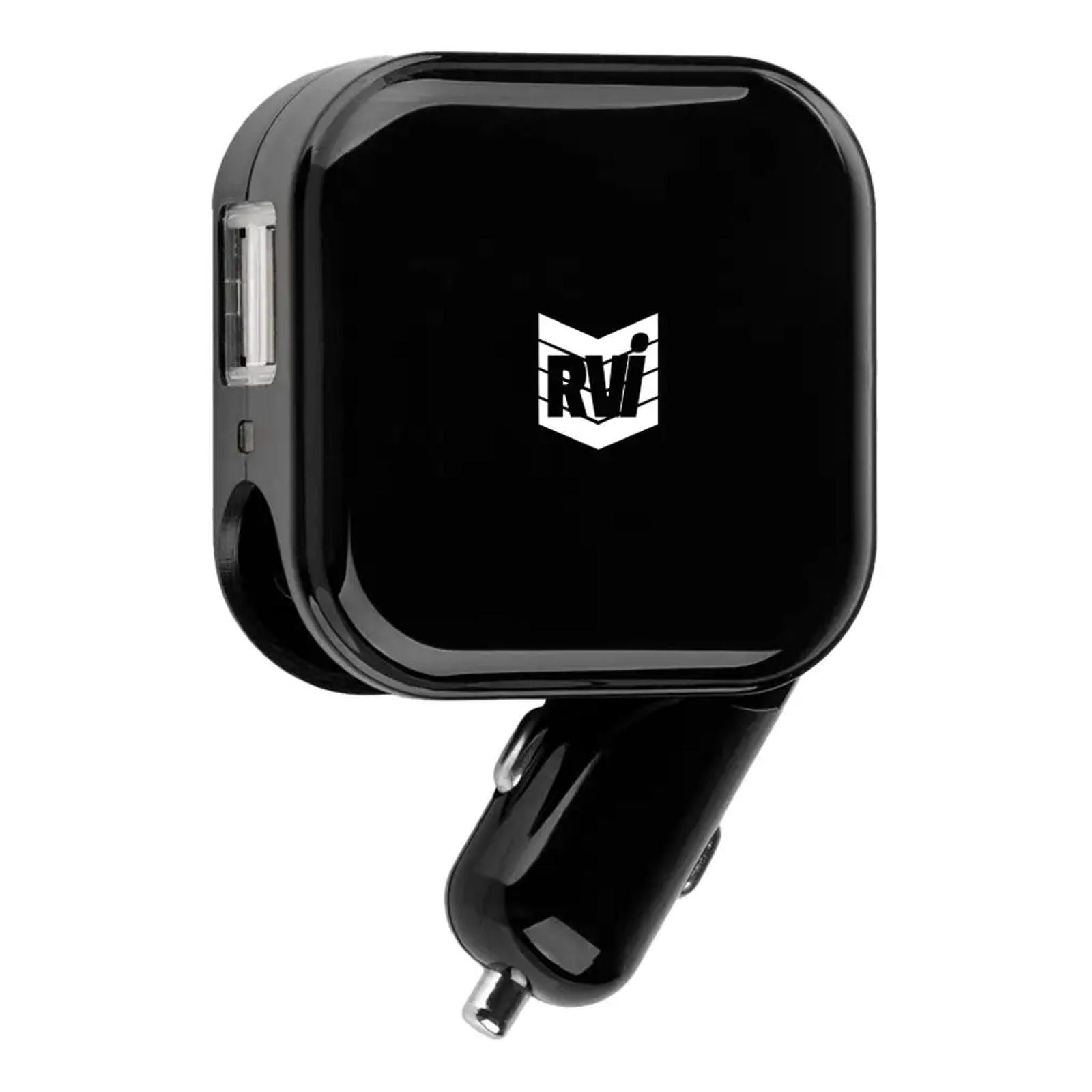 Curt Dual USB 2-In-1 AC/DC Charger for RVIBrake Command Center 52217