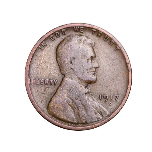 1917-D Lincoln Wheat Penny Cent - G/VG Good Or Better Very Nice
