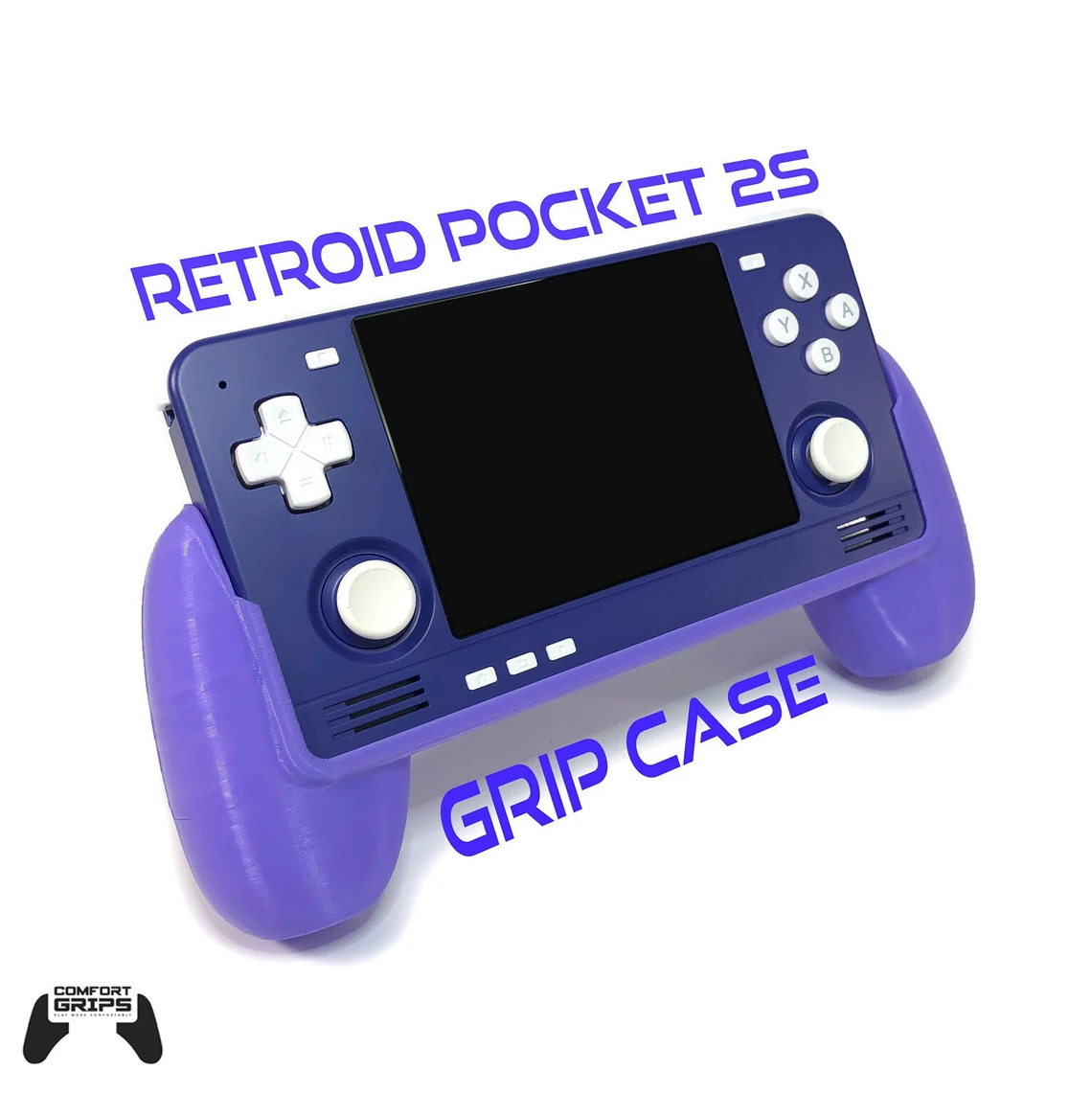 Retroid Pocket 2S Comfort Grip Case - 3D Printed