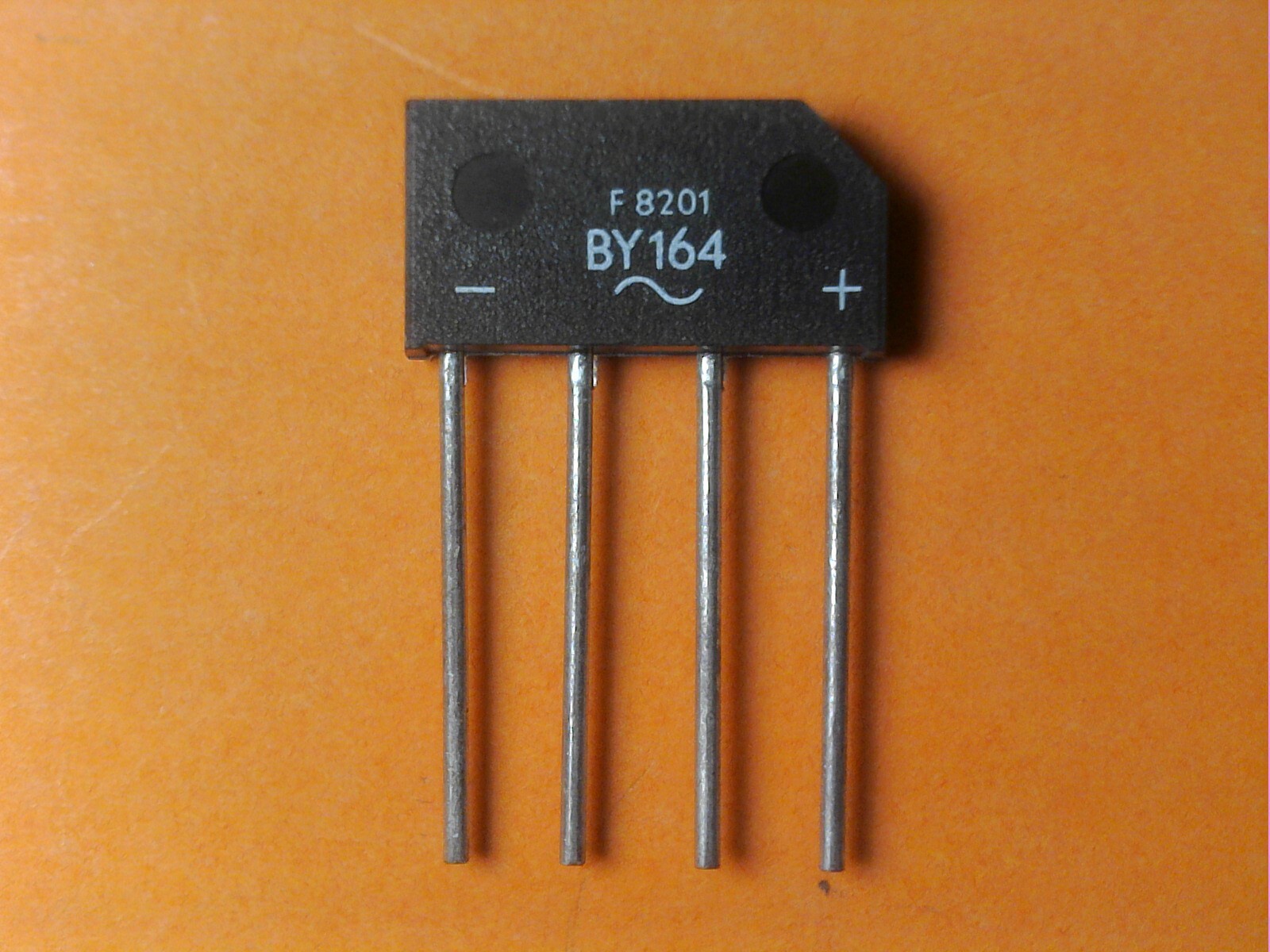 5 PCS PHILIPS BY164 BRIDGE RECTIFIER 60V 1.2A  NEW OLD STOCK "FREE US SHIPPING"