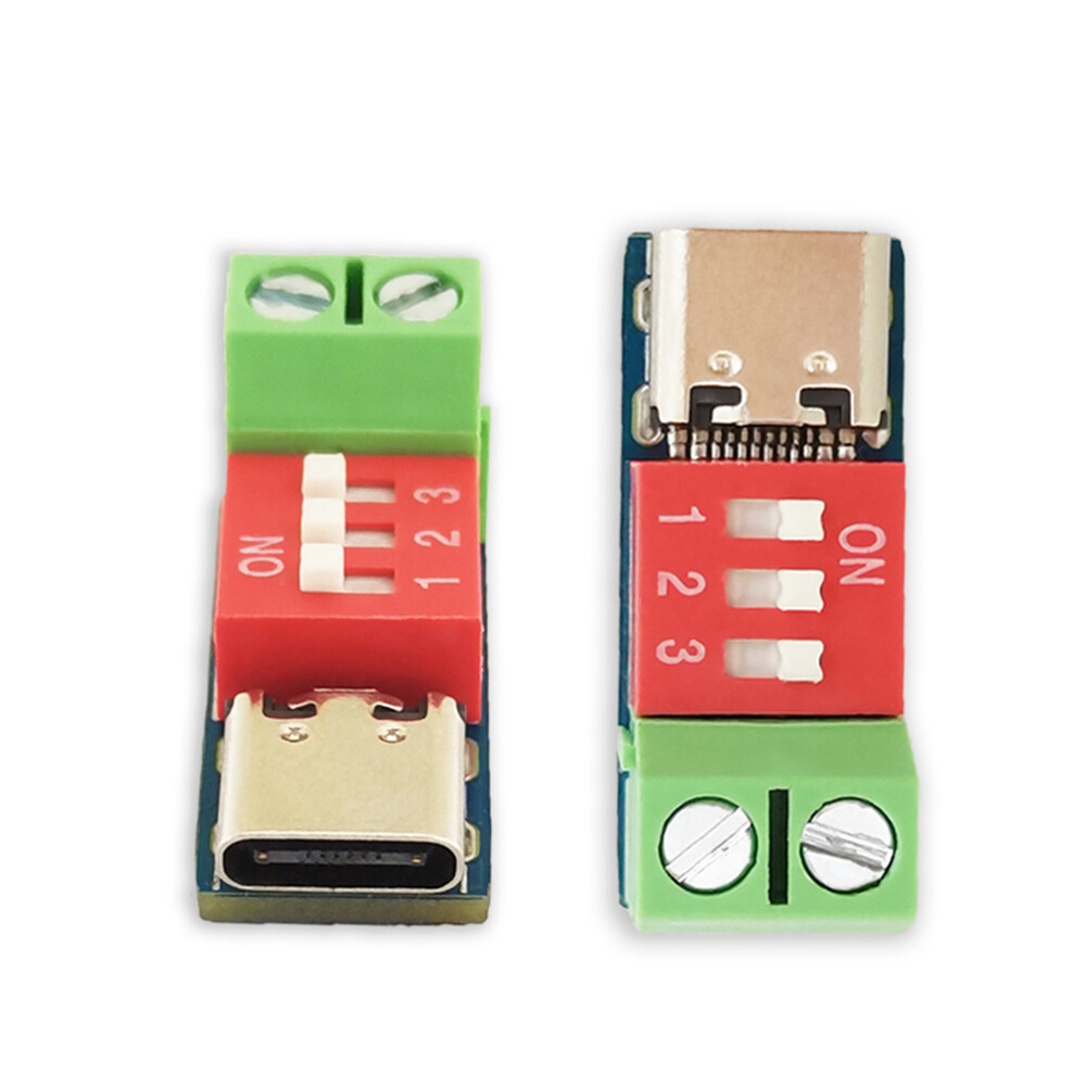1-10PCS USB-C PD Trigger Board Module PD/QC Decoy Board Fast Charge USB Type-C