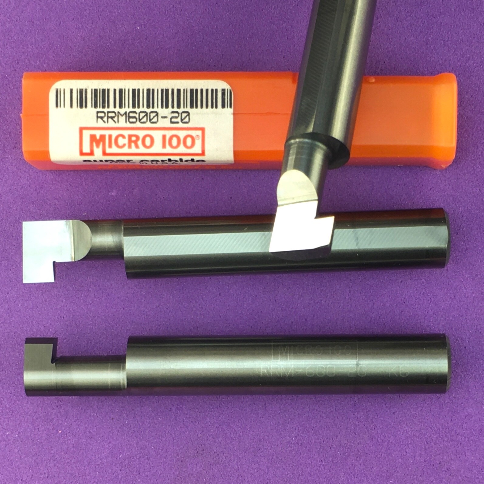 MICRO 100  RRM 600-20 Carbide Internal Retaining Ring Bar 12mm Shank🎯Machinist