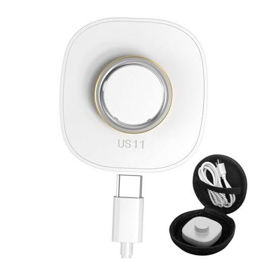 Compatible with Oura Ring 4 Charger, Not Suitable for Oura Ring Size 11 White