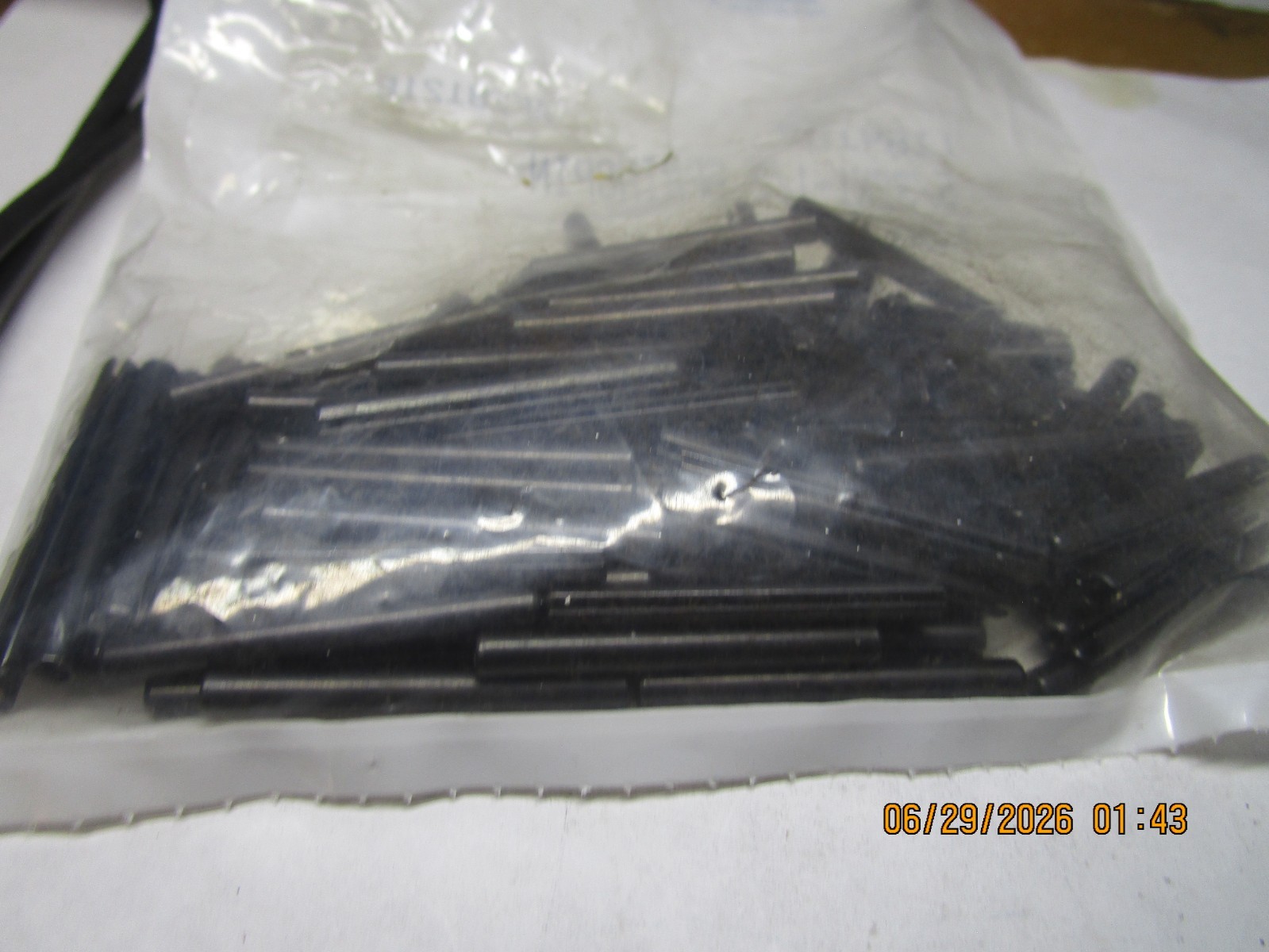 5/32" x 1-1/2" Plain Finish Steel Slotted Spring Pin QTY 100