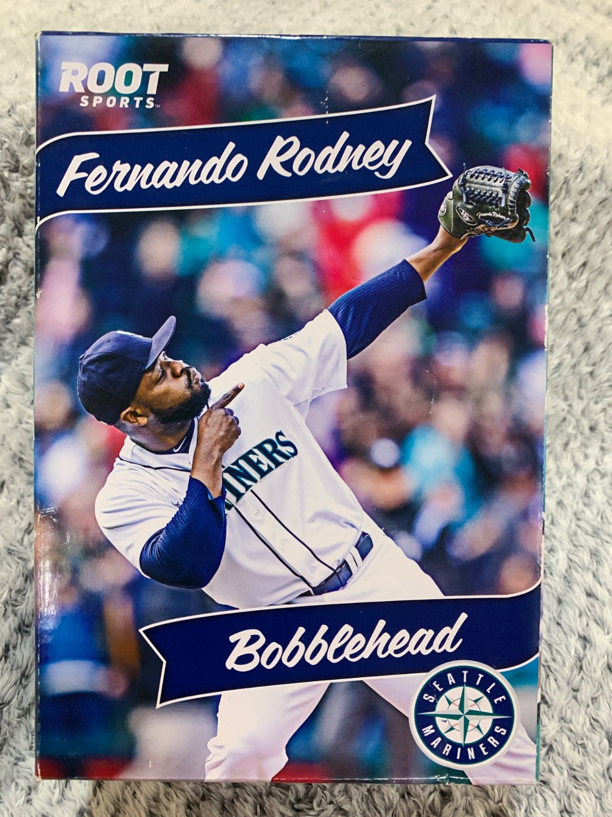 Mariners Baseball 2015 Fernando Rodney Bobbleheads