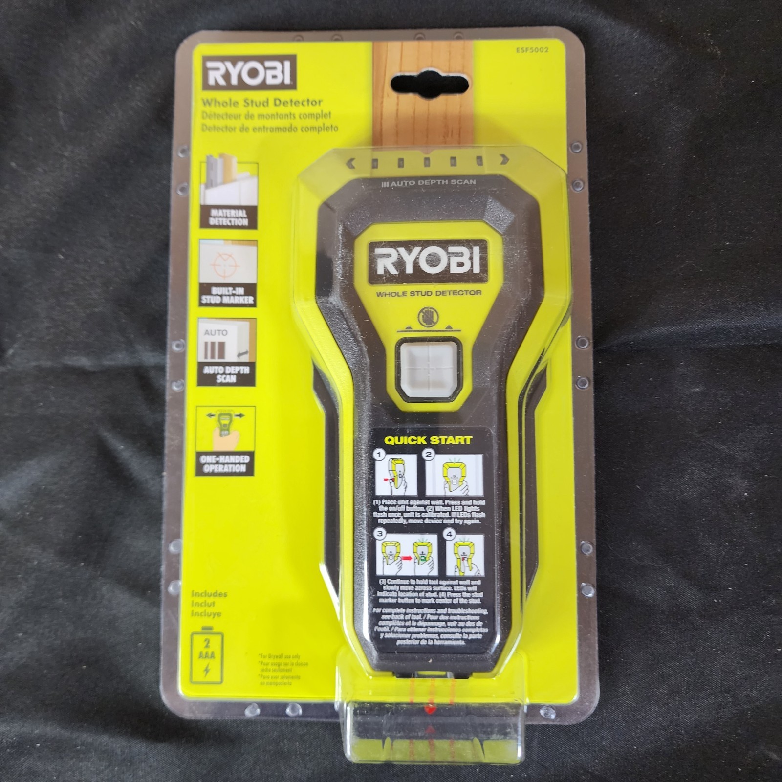 Ryobi Whole Stud Detector - ESF5002