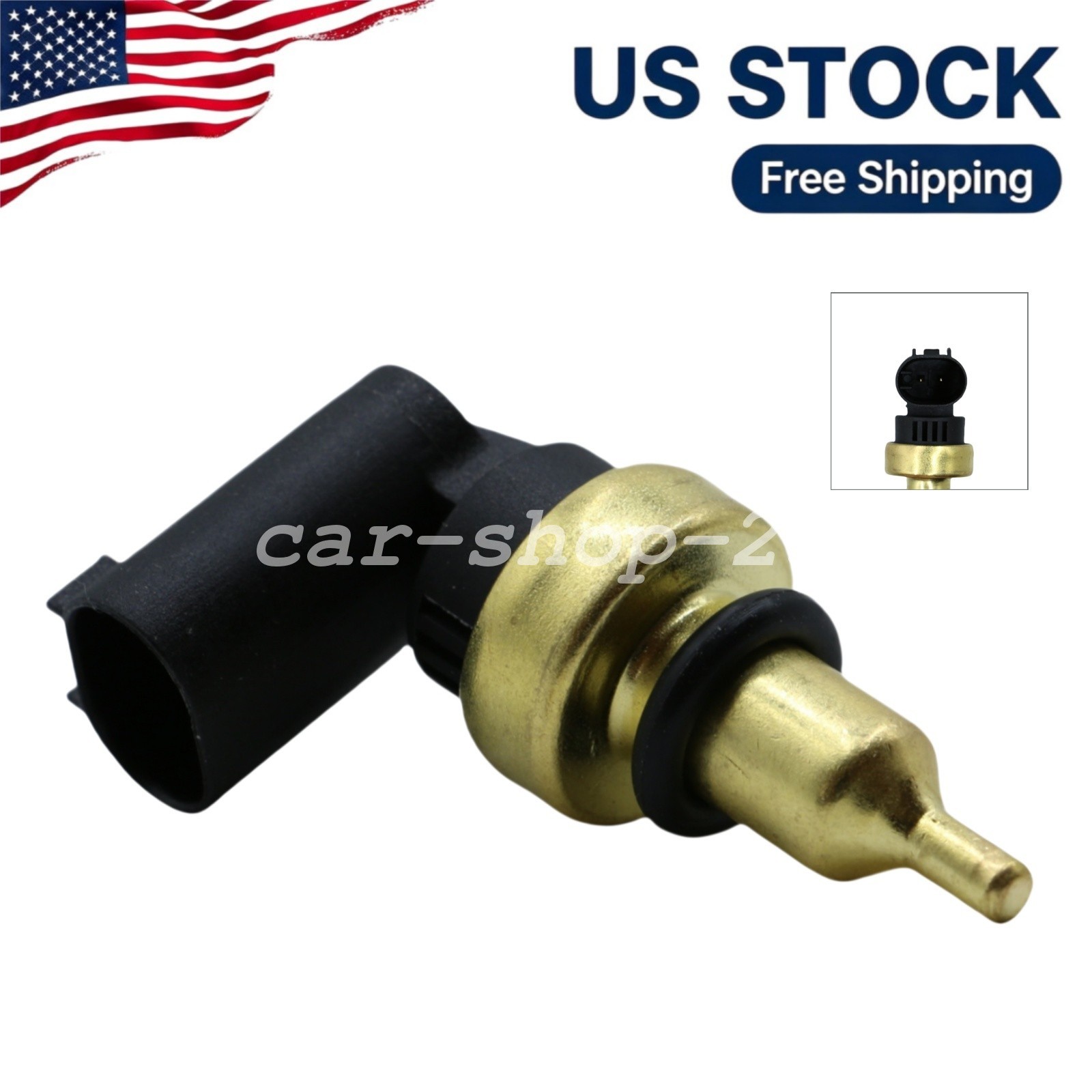 NEW 0009050600 Engine Coolant Temperature Sensor For Benz CLA250 C300 C350 US