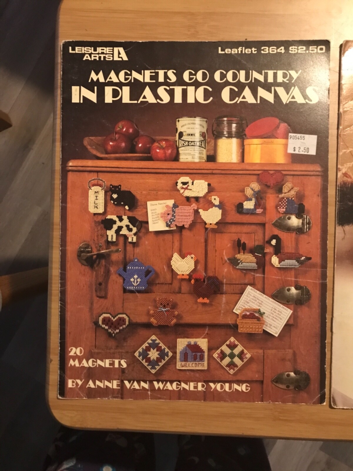 Plastic canvas patterns leisure arts magnets go country table setting ideas pets