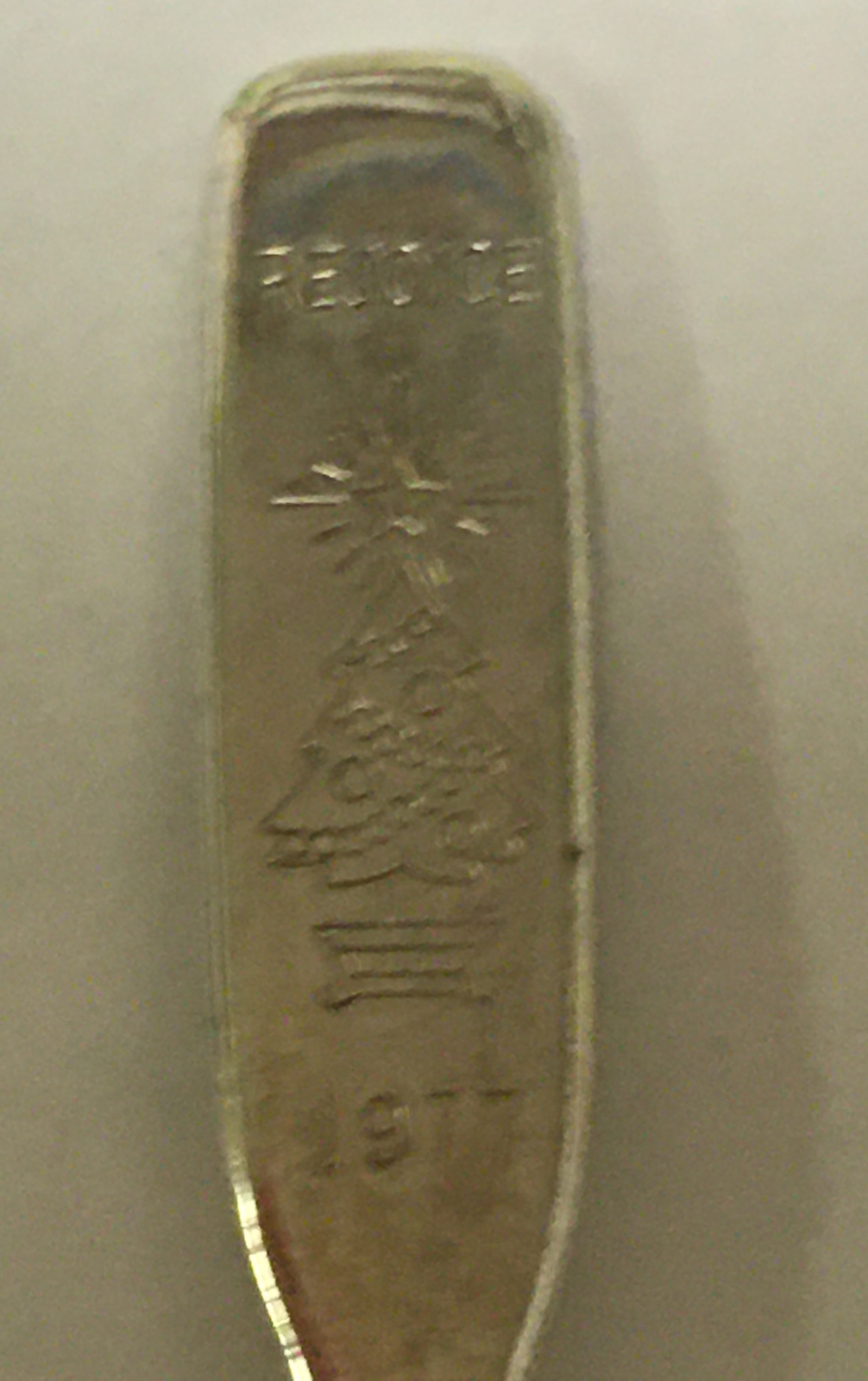 Rejoice 1977 Vintage Souvenir Spoon Collectible