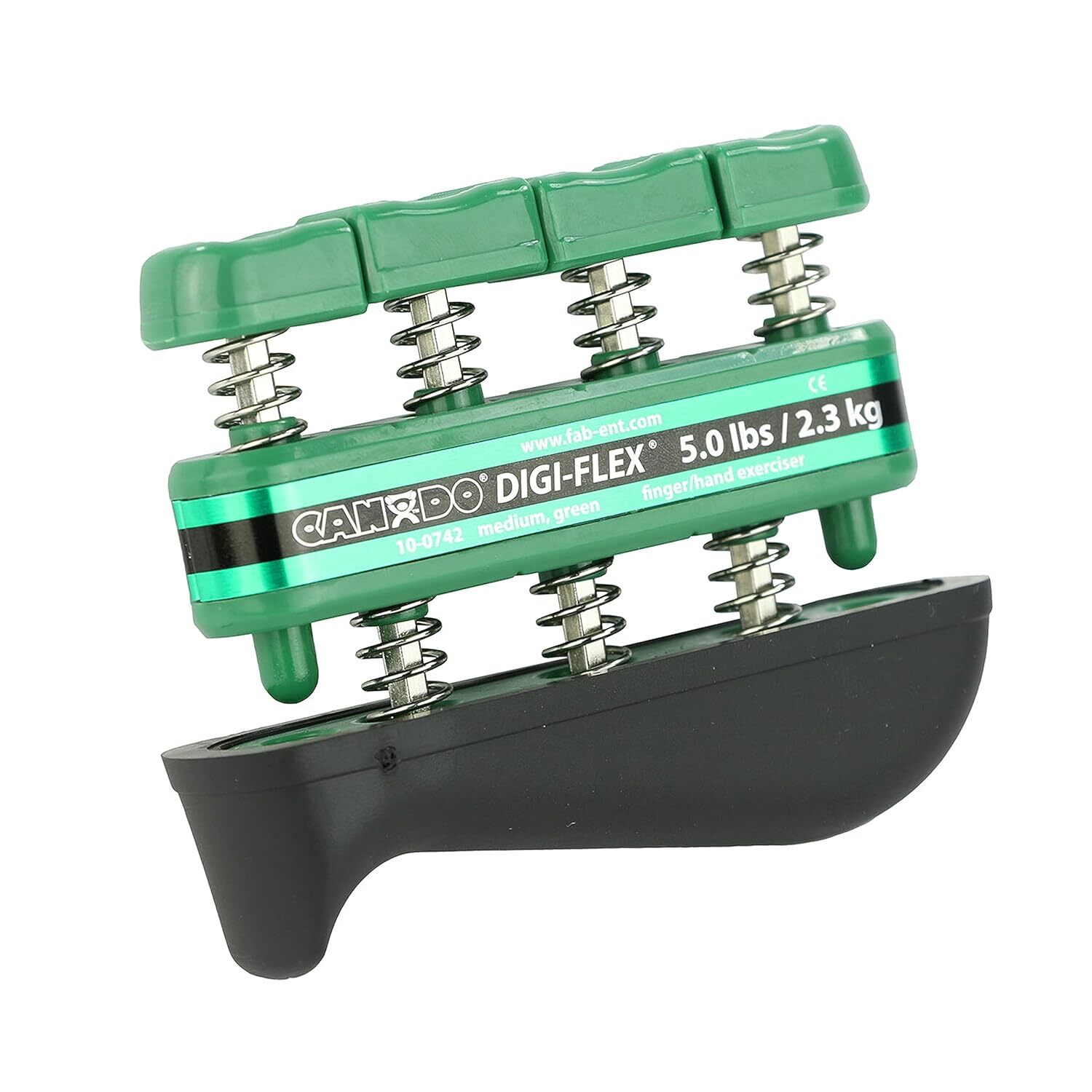 Cando Digi Flex Finger Hand Exerciser Medium Strength For Rehab And Training