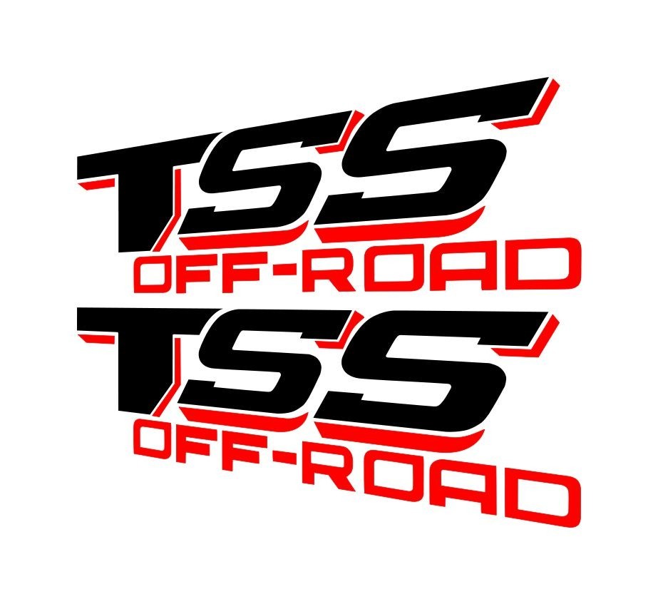 TSS Off Road decals stickers tundra Tacoma truck bed side replacement TSSORV19
