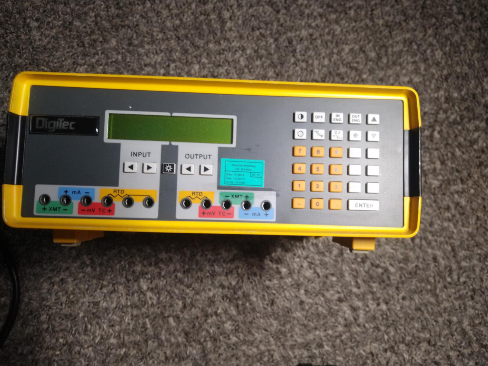 Digitec D3020 / GLA Elettronica 6500 thermocouple Calibrator